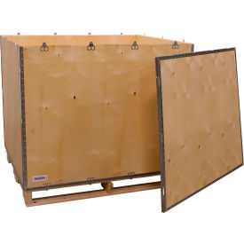 GoVets™ 6 Panel Shipping Crate w/ Lid & Pallet 47-1/4