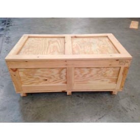 GoVets™ Four Way Entry Wood Crate w/ Lid 57-3/4