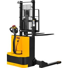 GoVets™ Fully Powered Straddle Stacker Lift Truck 65