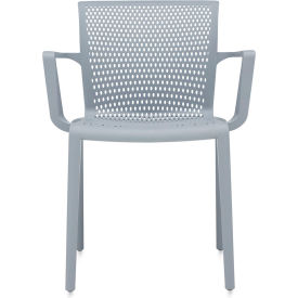 Global Spyker™ Stacking Chair with Arms Polymer Alloy 0-ALY679