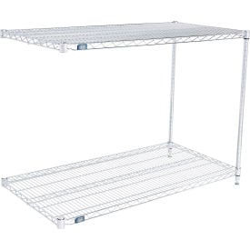 Nexel® 2 Shelf Stainless Steel Wire Shelving Unit Add On 36