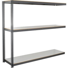 GoVets 3 Shelf Standard Duty Boltless Shelving Add On 96