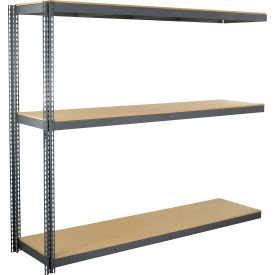 GoVets 3 Shelf Standard Duty Boltless Shelving Add On 96