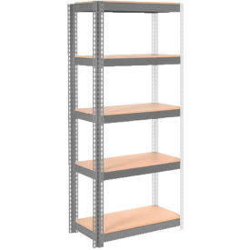 GoVets 5 Shelf Standard Duty Boltless Shelving Add On 36