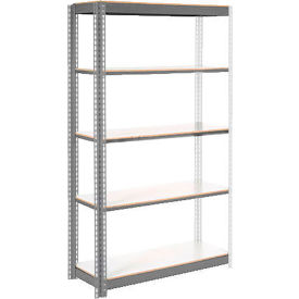 GoVets 5 Shelf Standard Duty Boltless Shelving Add On 48