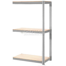 GoVets 3 Shelf Standard Duty Boltless Shelving Add On 48