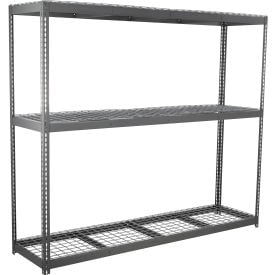 GoVets 3 Shelf Standard Duty Boltless Shelving Starter 96