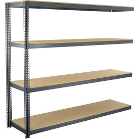 GoVets 4 Shelf Standard Duty Boltless Shelving Add On 96