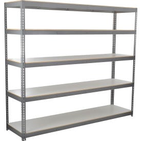 GoVets 5 Shelf Standard Duty Boltless Shelving Starter 96