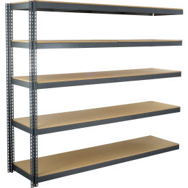 GoVets 5 Shelf Standard Duty Boltless Shelving Add On 96