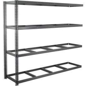 GoVets 4 Shelf Standard Duty Boltless Shelving Add On 96