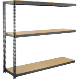 GoVets 3 Shelf Standard Duty Boltless Shelving Add On 96