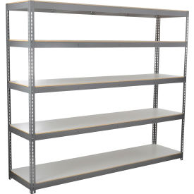 GoVets 5 Shelf Standard Duty Boltless Shelving Starter 96