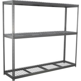 GoVets 3 Shelf Standard Duty Boltless Shelving Starter 96