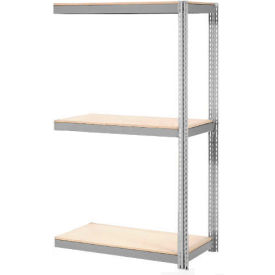 GoVets 3 Shelf Standard Duty Boltless Shelving Add On 96
