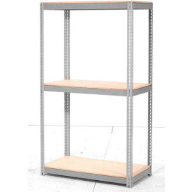 GoVets 3 Shelf Standard Duty Boltless Shelving Starter 96