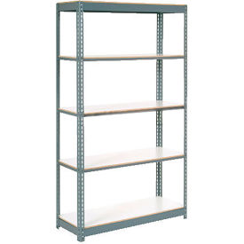 GoVets 5 Shelf Standard Duty Boltless Shelving Starter 36