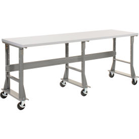 GoVets™ Extra Long Mobile Workbench 96 x 36