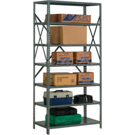 GoVets™ 7 Shelf Open Steel Shelving 48