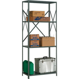 GoVets™ 4 Shelf Open Steel Shelving 36