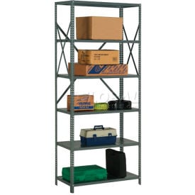 GoVets™ 6 Shelf Open Steel Shelving 36