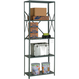 GoVets™ 5 Shelf Open Steel Shelving 48