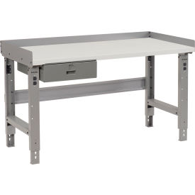 GoVets™ Workbench w/ Laminate Square Edge Top & Drawer 72