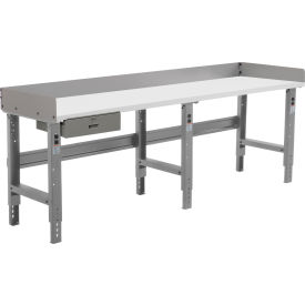GoVets™ Workbench w/ Laminate Square Edge Top & Drawer 96