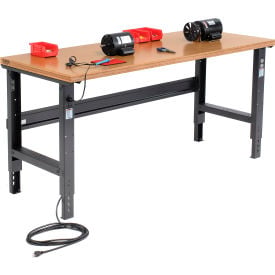 GoVets™ Adjustable Height Workbench 72 x 36