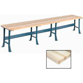 GoVets™ Production Workbench w/ Maple Square Edge Top 180