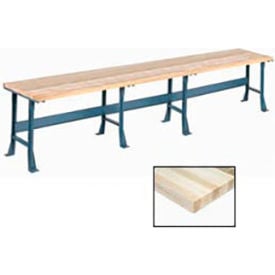 GoVets™ Production Workbench w/ Maple Square Edge Top 180