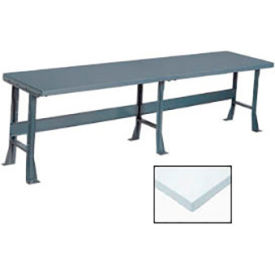 GoVets™ Production Workbench w/ Laminate Square Edge Top 120