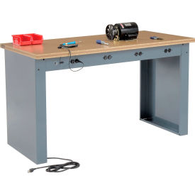 GoVets™ Panel Leg Workbench 72 x 30