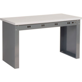 GoVets™ Panel Leg Workbench 72 x 30