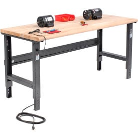 GoVets™ Adjustable Height Workbench 72 x 30
