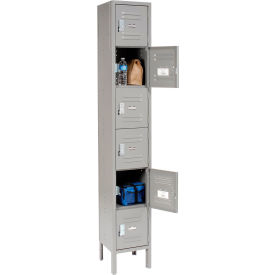 GoVets™ Capital® 6-Tier 6 Door Box Locker 12