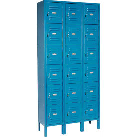 GoVets™ Capital® 6-Tier 18 Door Box Locker 36