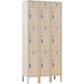 GoVets™ Capital® 3-Tier 9 Door Locker 36