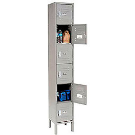 GoVets™ Capital® 6-Tier 6 Door Box Locker 12