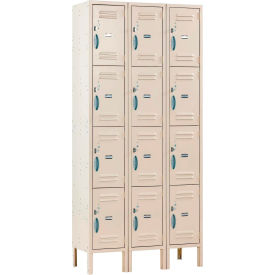 GoVets™ Capital® 4-Tier 12 Door Locker 36