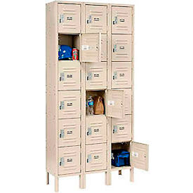 GoVets™ Capital® 6-Tier 18 Door Box Locker 36