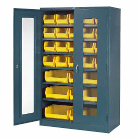 GoVets™ Locking Storage Cabinet Clear Door 48