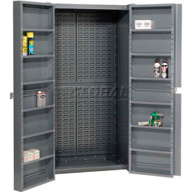 GoVets™ Storage Cabinet Door shelves & Louvered interior 38