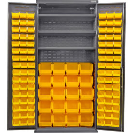 GoVets Configurable Bin & Shelf Cabinet 36