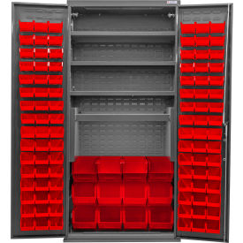 GoVets Configurable Bin & Shelf Cabinet 36