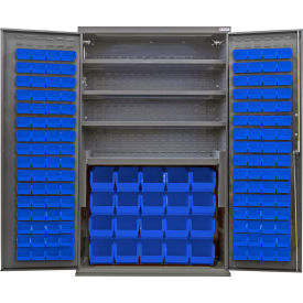 GoVets Configurable Bin & Shelf Cabinet 48