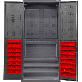 GoVets Configurable Pegboard Cabinet 36