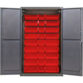 GoVets Configurable Pegboard Cabinet 48