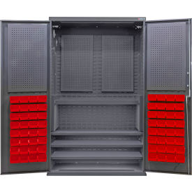 GoVets Configurable Pegboard Cabinet 48