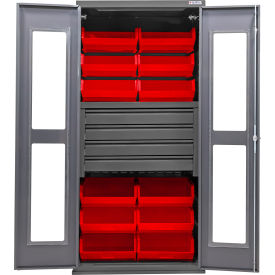 GoVets Clear-View Configurable Drawer Cabinet36
